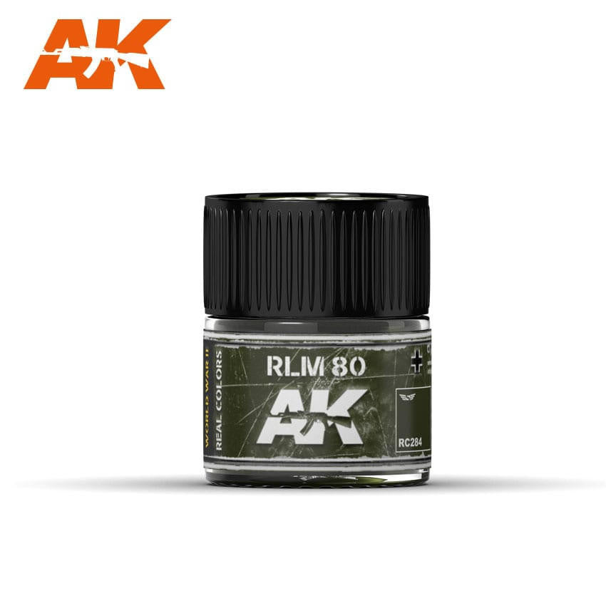 AK Interactive Real Colors: RLM 80 - 10ml RC284